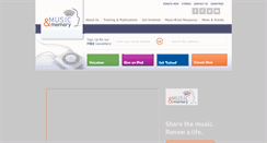 Desktop Screenshot of musicandmemory.org